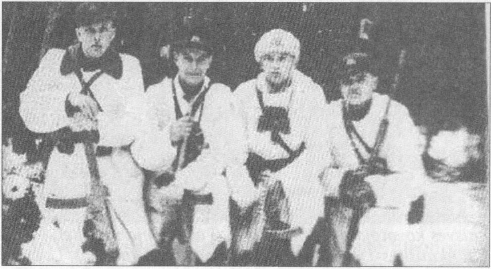 Laisvės kovotojai: J. Jankauskas-Demonas, A. Grybinas-Faustas, A. Ramanauskas-Vanagas, U. Dailidė-Tauras